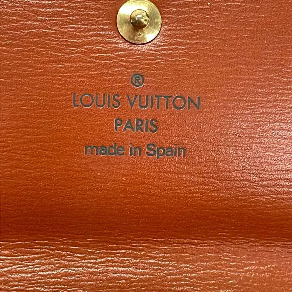 Louis Vuitton Porte Tresor International Epi Long Wallet M63383